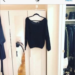 Black sweater